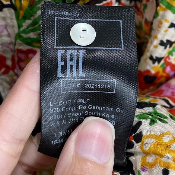 Ba&sh Bianca Blouse In Vert Small - Picture 7 of 10